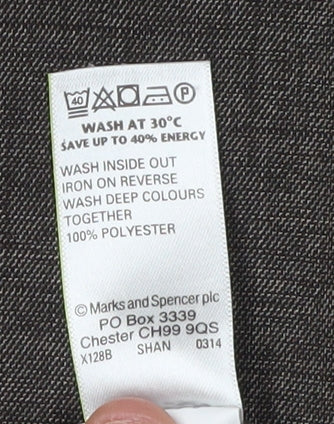 Marks and Spencer Women's Brown Trousers Size 10