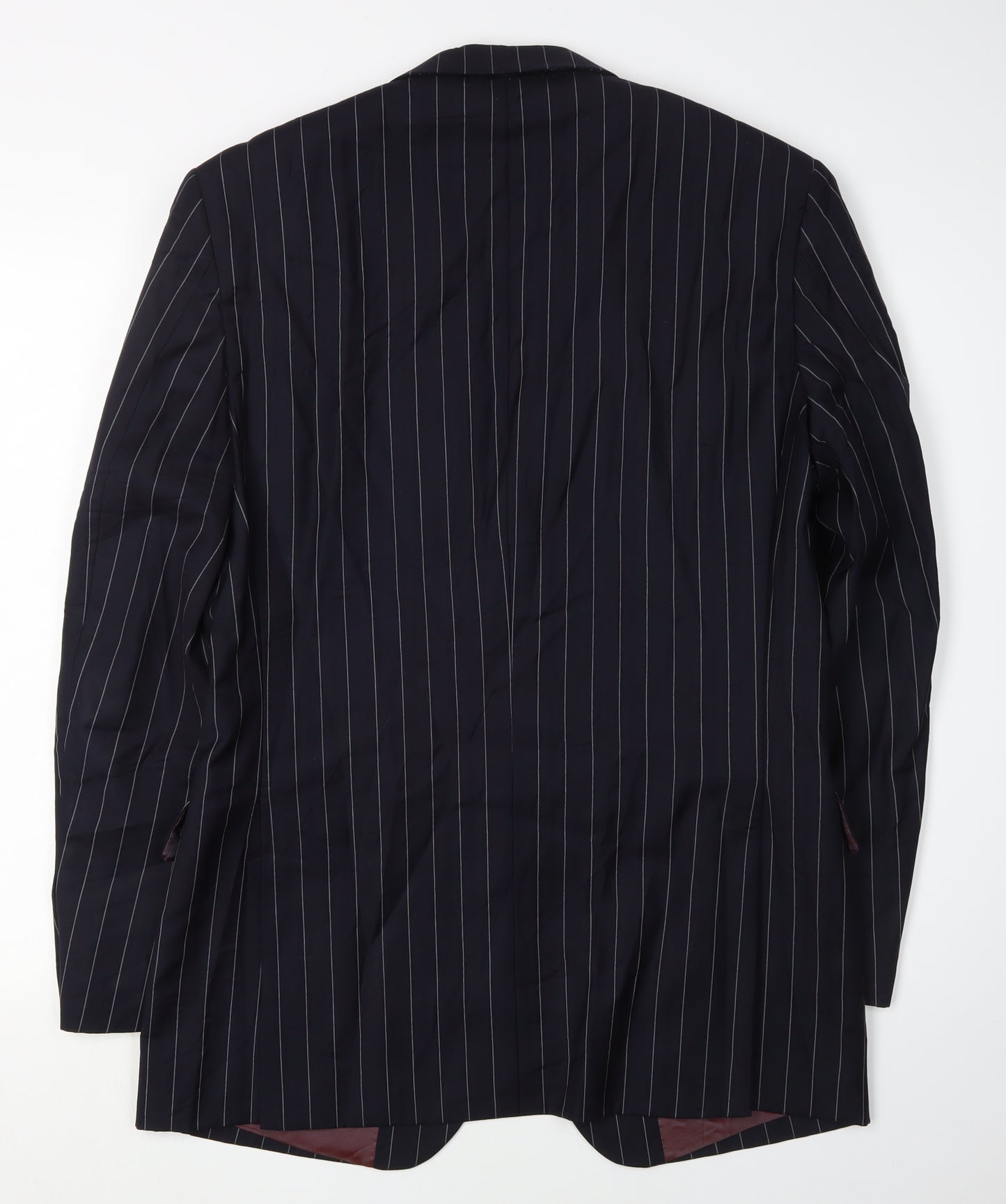 Austin Reed Men's Black Stripe Regular Fit Jacket 38R