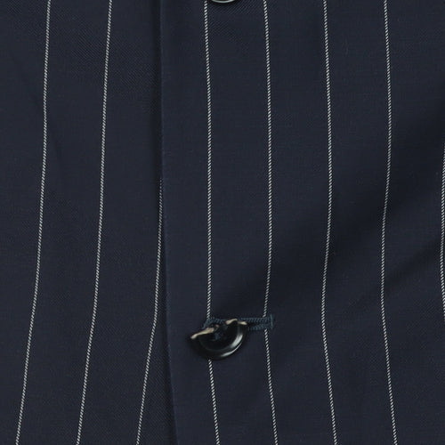Austin Reed Men's Black Stripe Regular Fit Jacket 38R