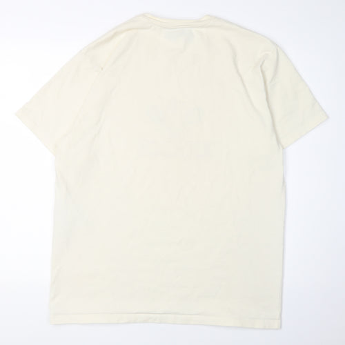 Gucci Men's Beige Sports T-Shirt L