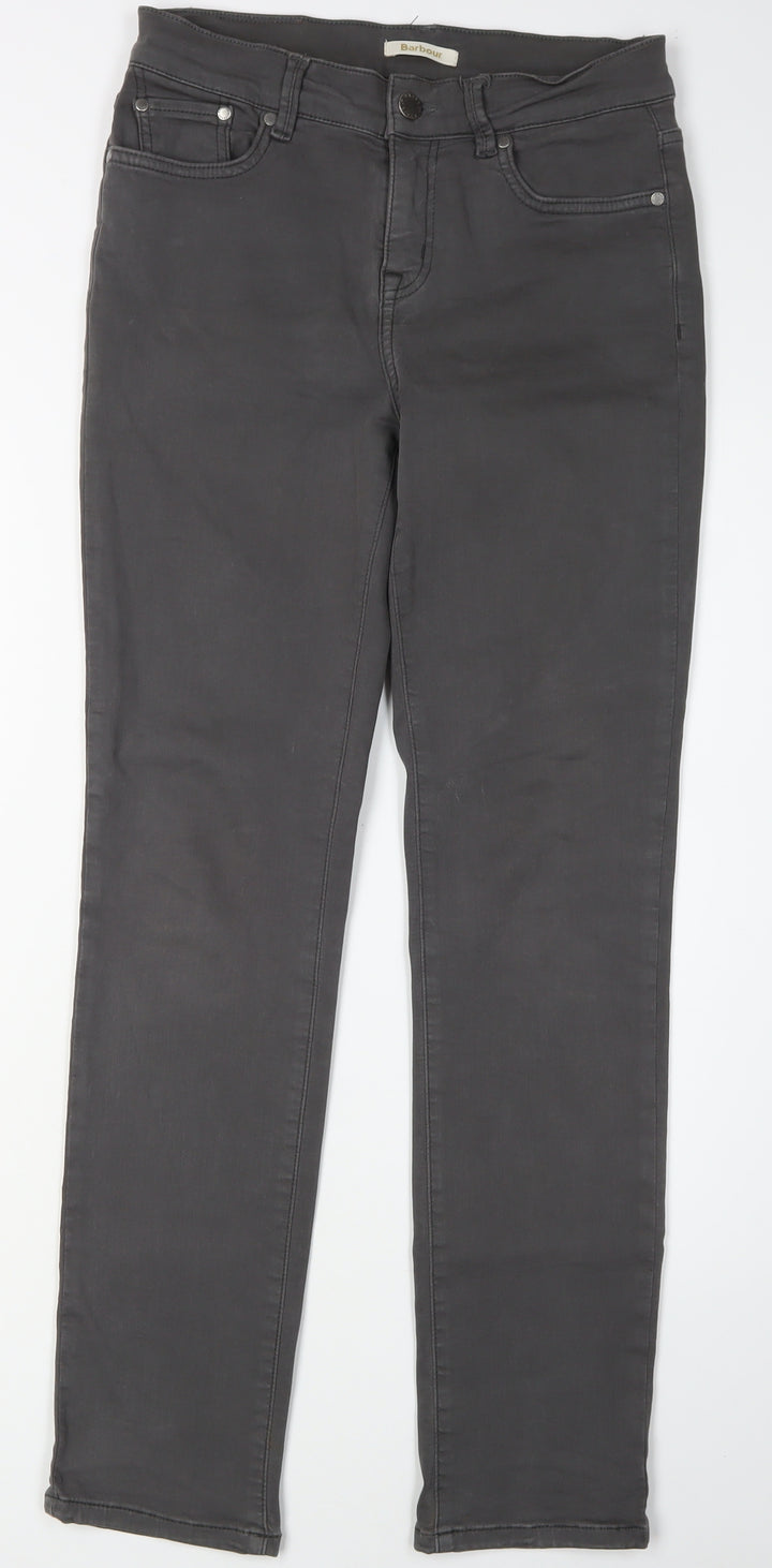 Barbour Women's Grey Skinny Jeans Size 10 Slim Fit