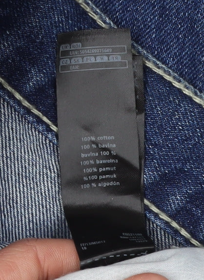 F&F Men's Blue Straight Leg Jeans, Size 36 Waist