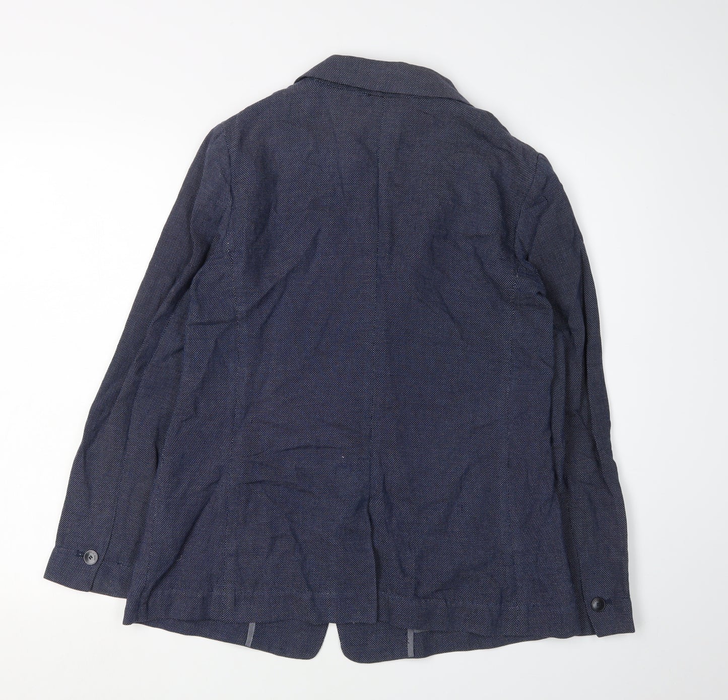 Armani Jeans Women's Blue Blazer Size 16 Regular Fit