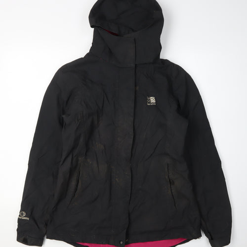 Karrimor Women's Black Parka 10 Hooded Waterproof Jacket