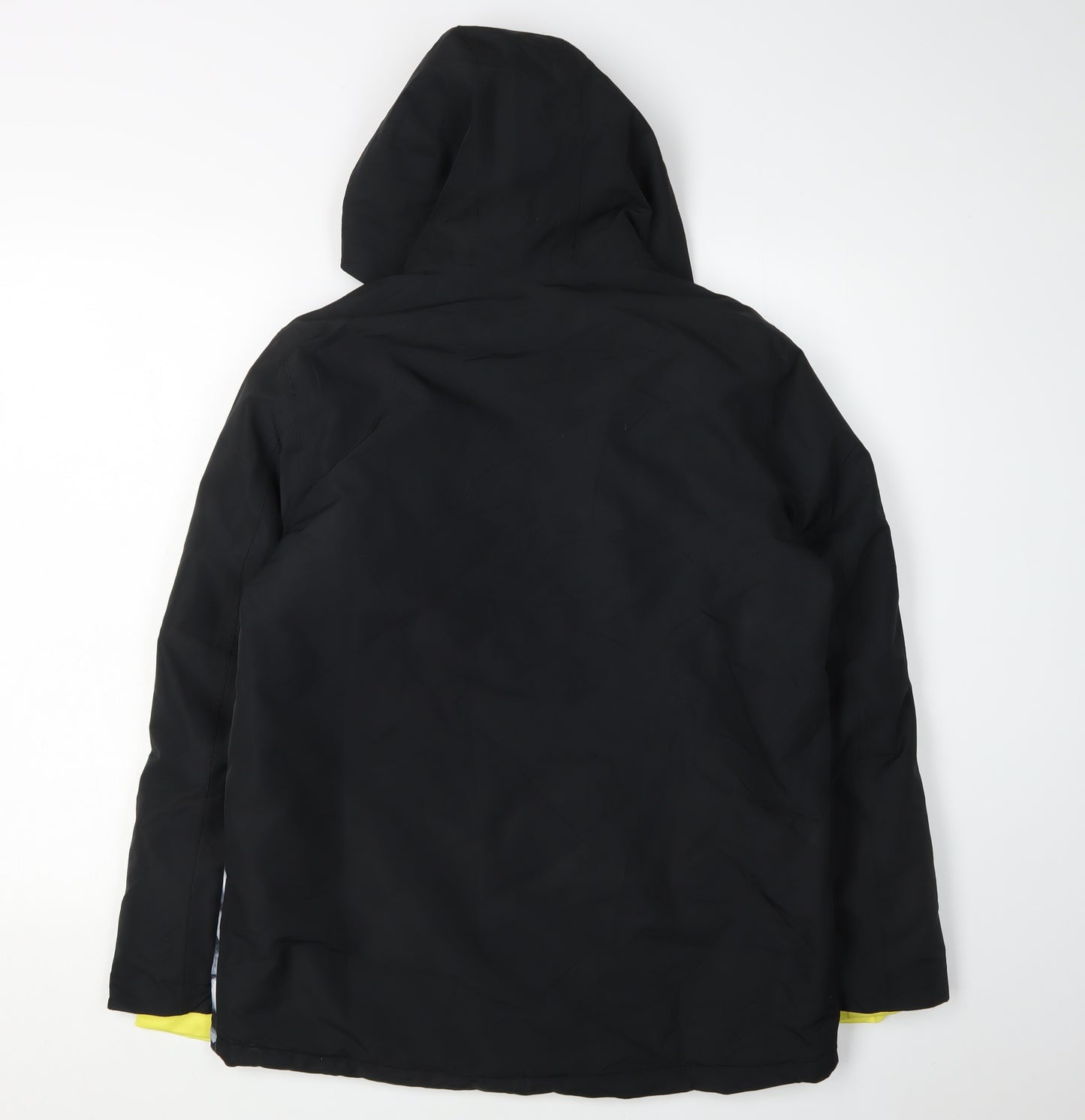 Crane Boys Black Hooded Puffer Jacket 13-14 Years