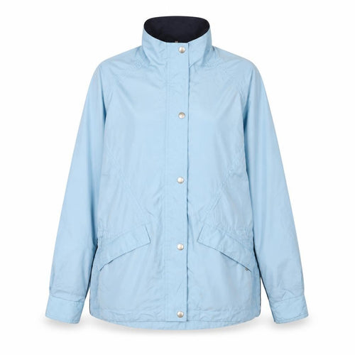 Green Lamb Women's Blue Rain Coat S - Casual Travel Jacket