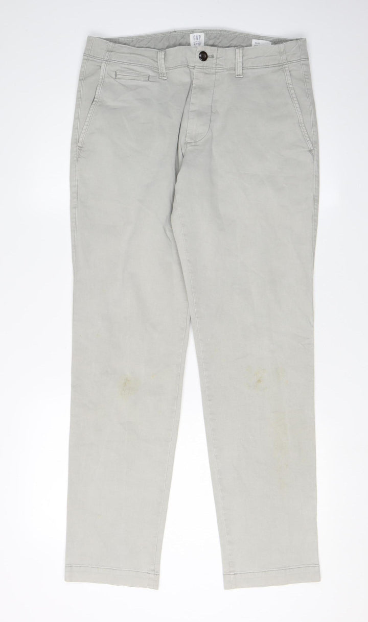 Gap Men’s Grey Slim Straight Jeans Size 32