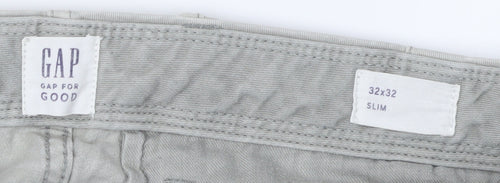 Gap Men’s Grey Slim Straight Jeans Size 32