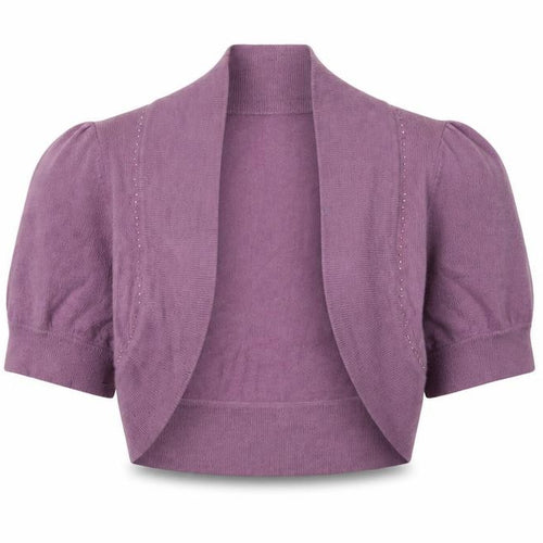 Ted Baker Women’s Purple Shrug Size 10, Wool Cashmere