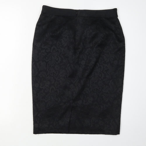 Marks and Spencer Women's Black Pencil Skirt Size 8