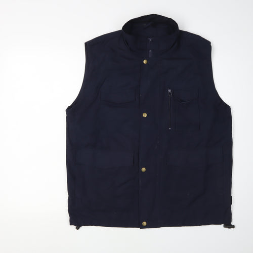 Trek & Trail Men's Blue Polyester Waistcoat M