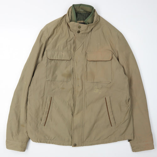 Marks and Spencer Men's L Brown Military Jacket