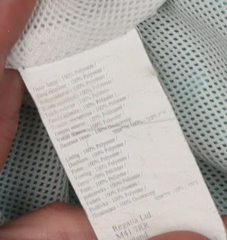 Regatta Women's Blue Waterproof Hooded Rain Jacket Size 18