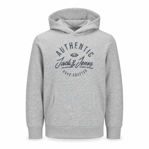Jack & Jones Boys Grey Pullover Hoodie, 14 Years, Casual Wear
