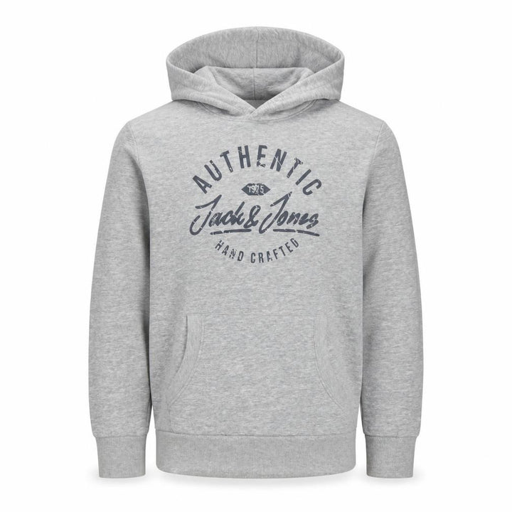 Jack & Jones Boys Grey Pullover Hoodie, 14 Years, Casual Wear