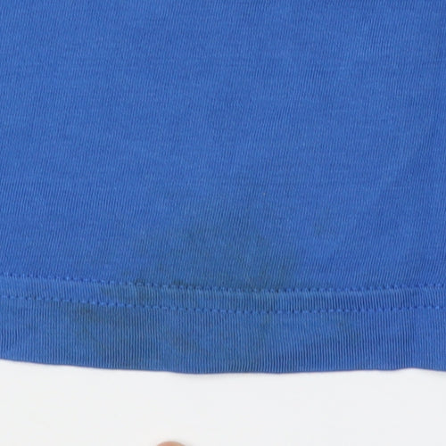 Puma Men's Blue XL Sports T-Shirt with Logo