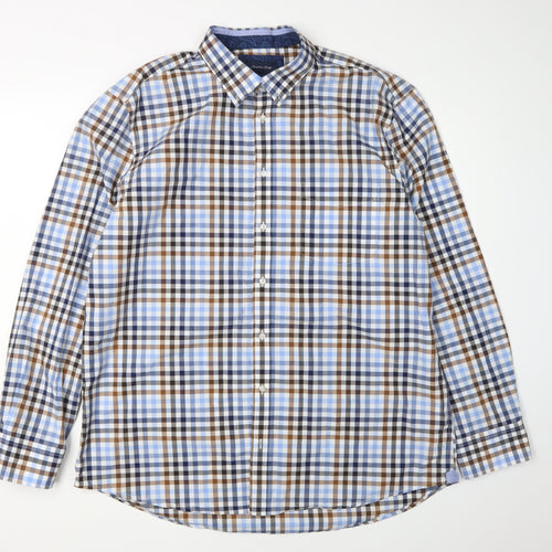Christian Berg Men's Multicolour XL Check Shirt