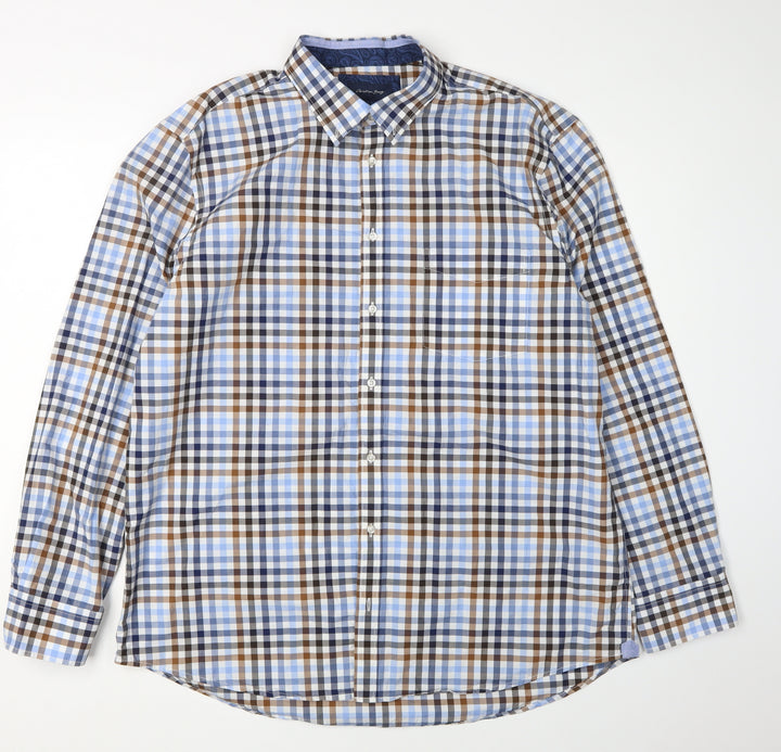 Christian Berg Men's Multicolour XL Check Shirt
