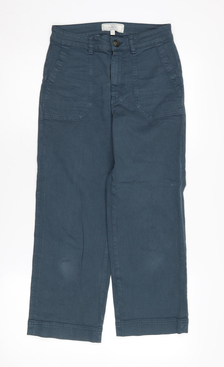 Fat Face Women's Blue Regular Fit Jeans, Size 8