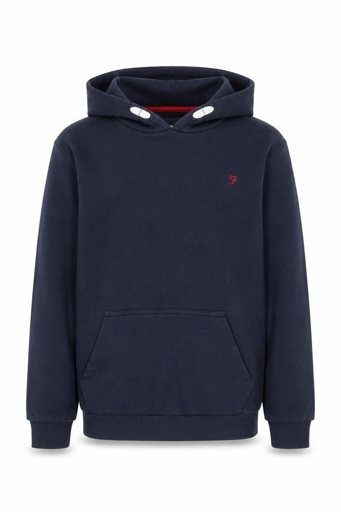 Farah Boys Blue Pullover Hoodie, 12-13 Years, Casual Wear