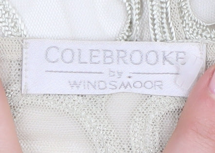 Colebrooke Beige Women's Cardigan Size 20