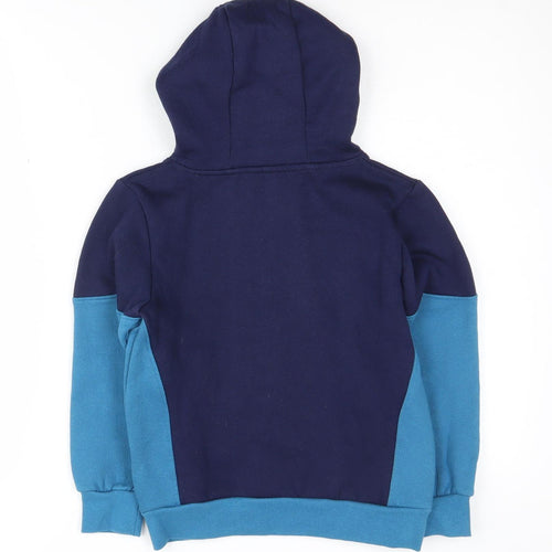 Firetrap Boys Blue Hoodie, 7-8 Years, Pullover, Casual