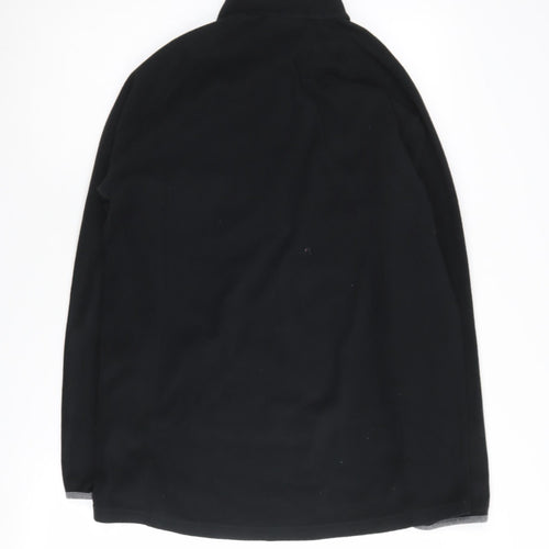 Kathmandu Men's Black S 1/4 Zip Fleece Sweatshirt