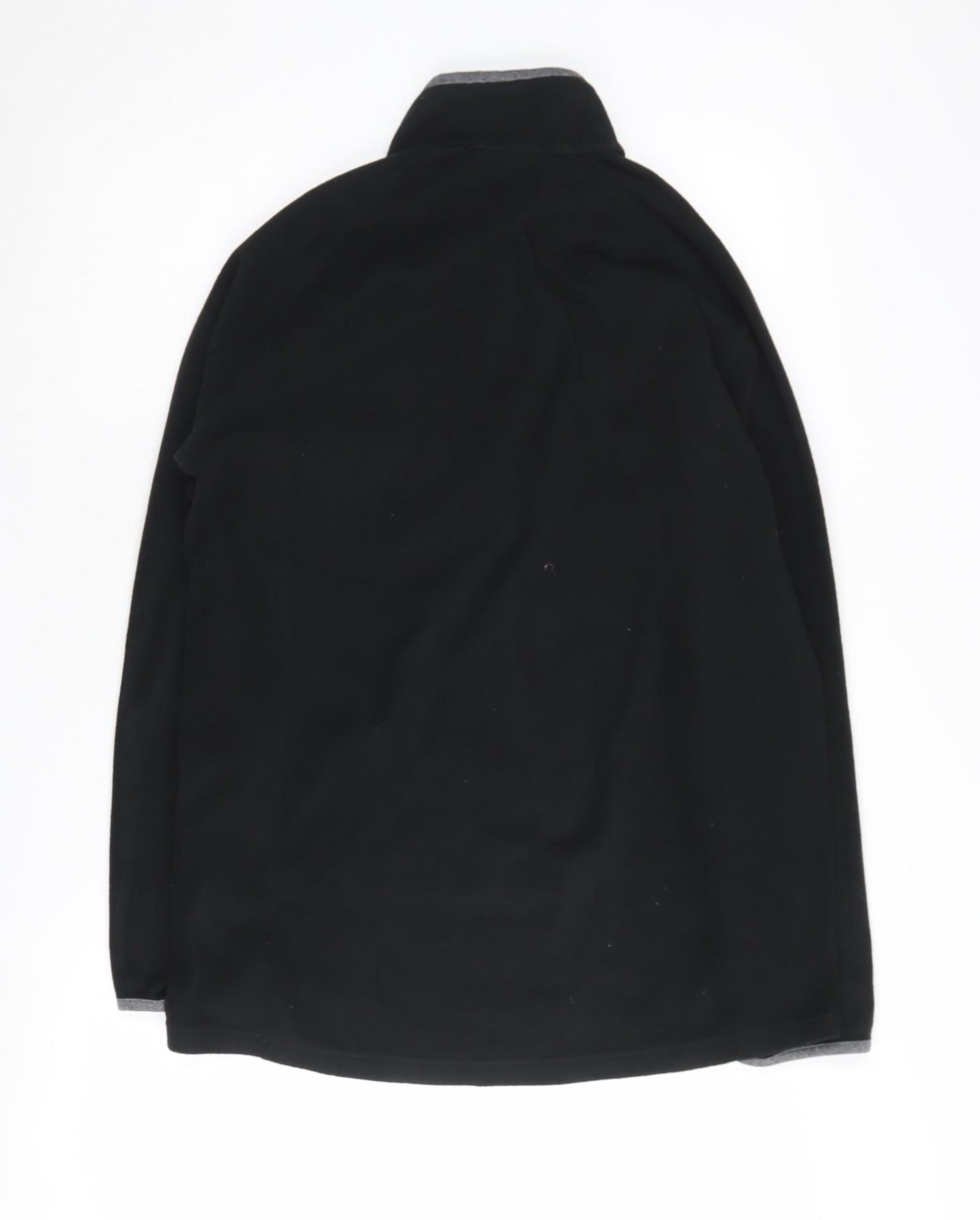 Kathmandu Men's Black S 1/4 Zip Fleece Sweatshirt