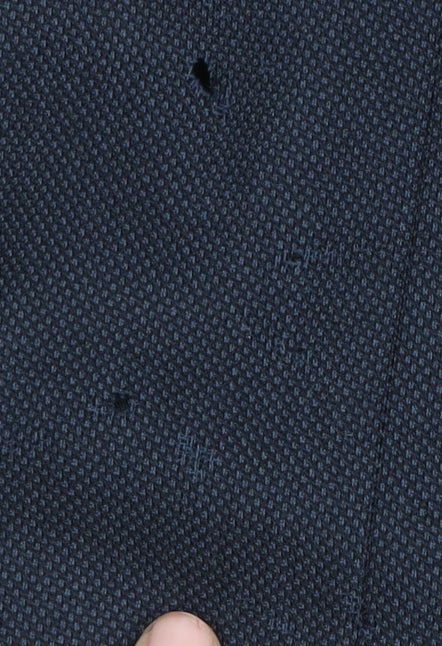 Jaeger Men's Blue 38L Wool Blazer Jacket
