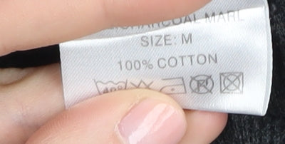 Voi Jeans Men's Black Pullover Jumper, M, V-Neck