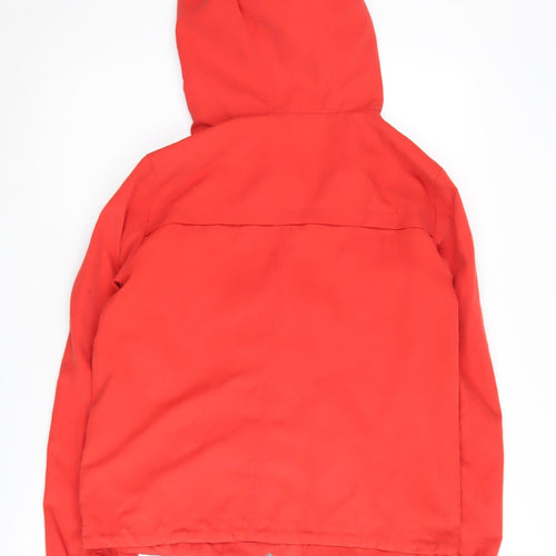 Jacqueline de Yong Women's Red Anorak Jacket S