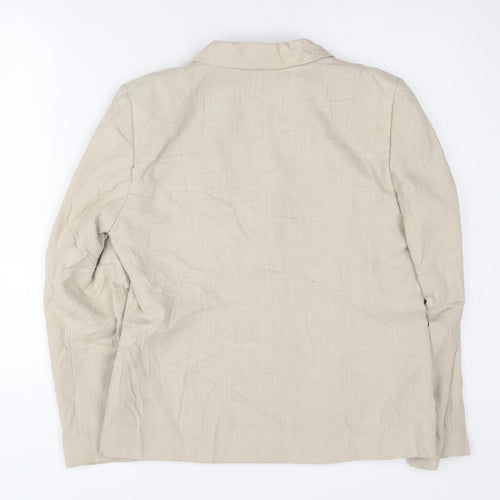 Eastex Beige Women’s Blazer, Size 10, Classic Business Attire