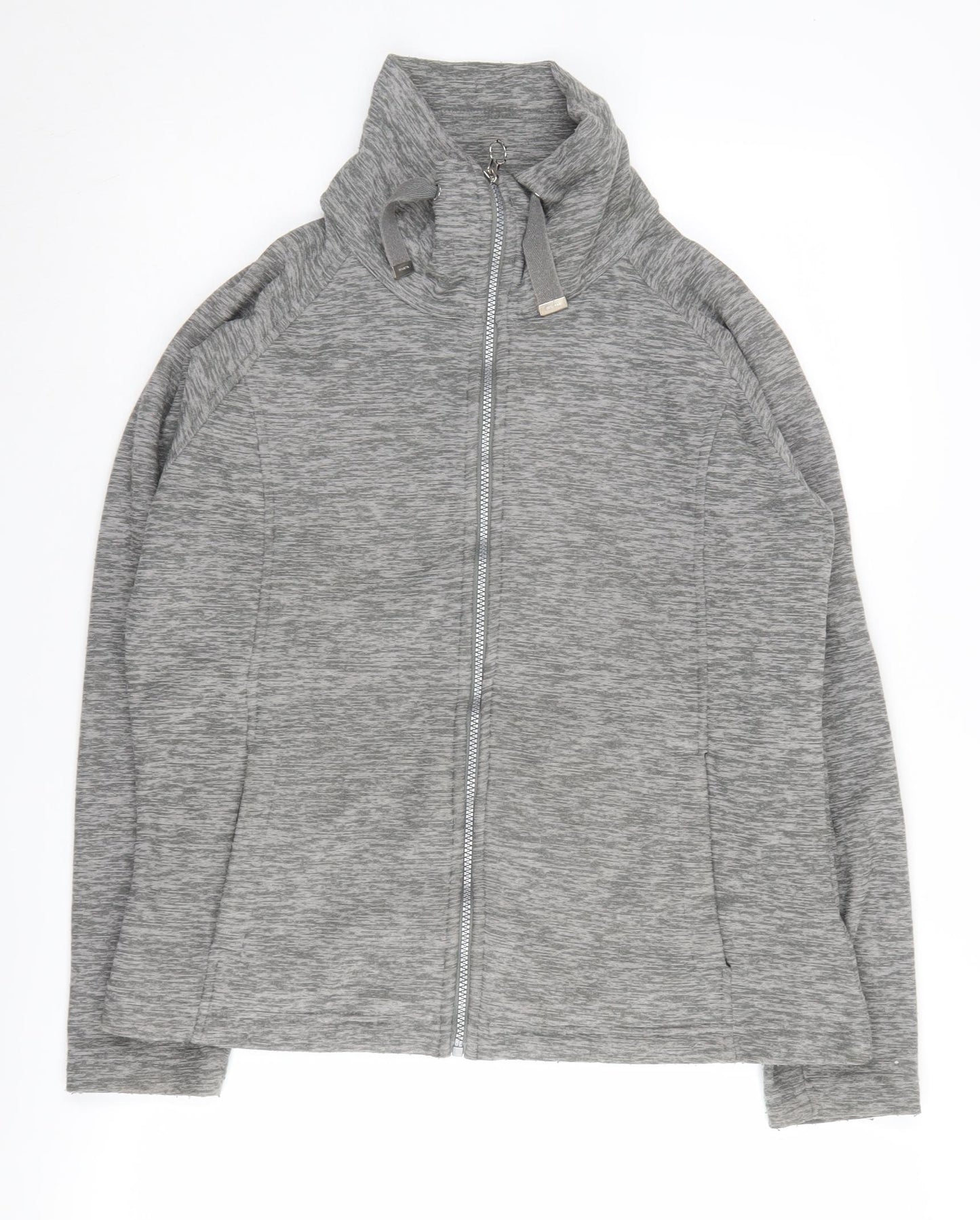 Regatta Women’s Grey Fleece Zip Jacket, Size 14