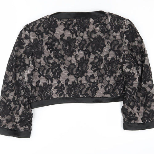 Alexon Women's Black Lace Shrug Size 12