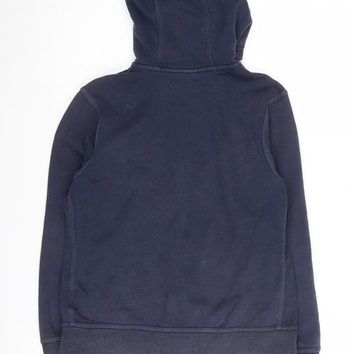 Nike Boys Blue Hoodie, Size 10-12, Full Zip Casual Wear