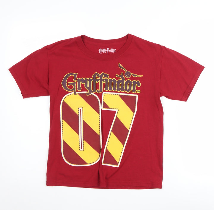 Harry Potter Boys Red Gryffindor T-Shirt Medium
