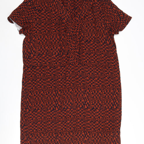 White Stuff Women's Multicoloured Shift Dress Size 14
