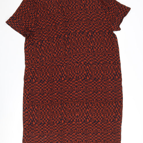 White Stuff Women's Multicoloured Shift Dress Size 14
