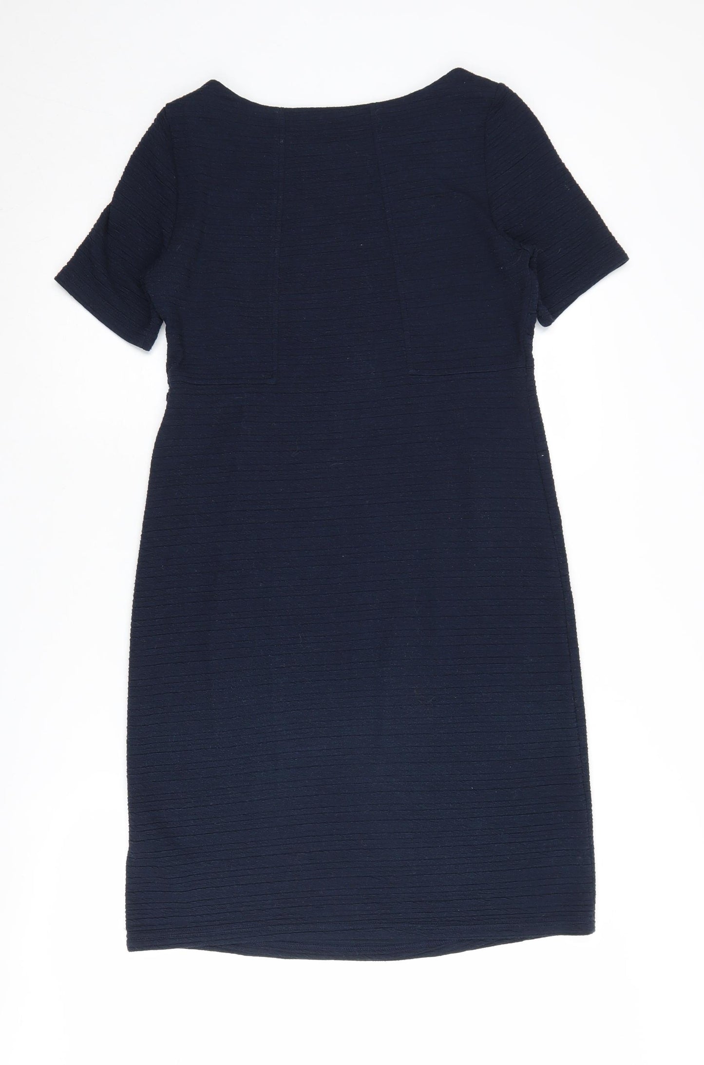 White Stuff Women's Blue Sheath Dress Size 12