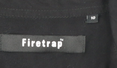 Firetrap Women's Black Shirt Dress Size 10