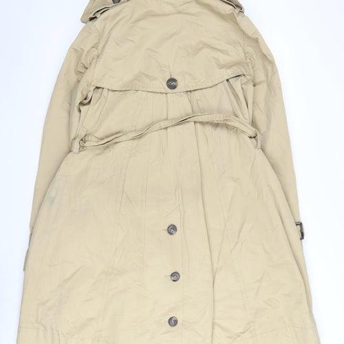 Ted Baker Women's Beige Trench Coat Size 6, Classic Style