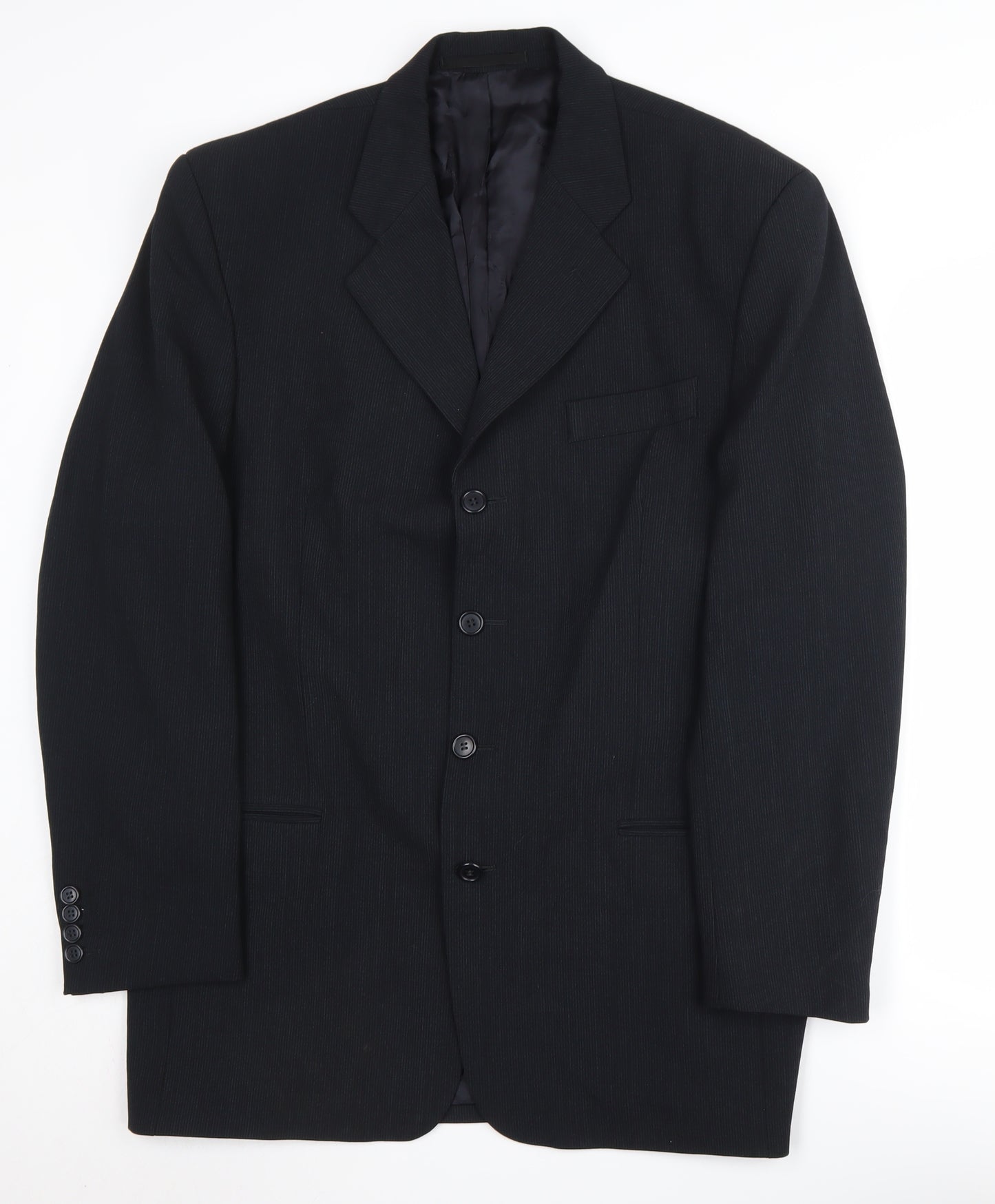 Daniel Hechter Men's Black Blazer Jacket 40L