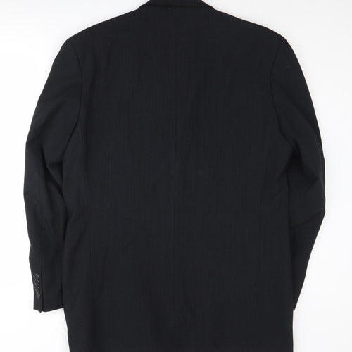 Daniel Hechter Men's Black Blazer Jacket 40L