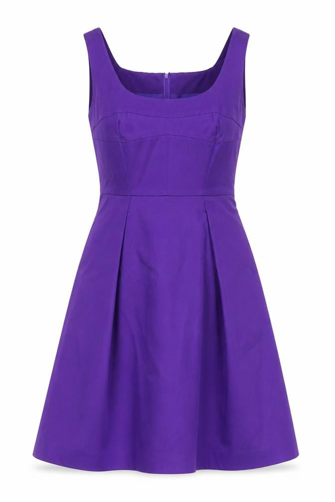 L.K. Bennett Women's Purple A-Line Dress, UK 10