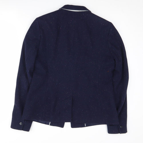 Next Women’s Blue Wool Blend Blazer Size 12