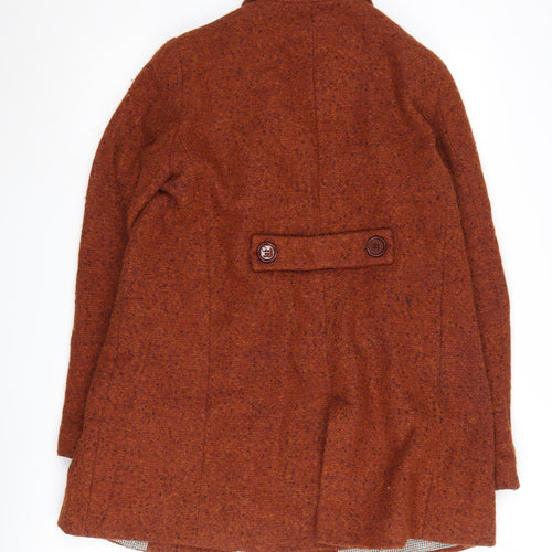 Zara Basic Women’s Brown Pea Coat Size 12
