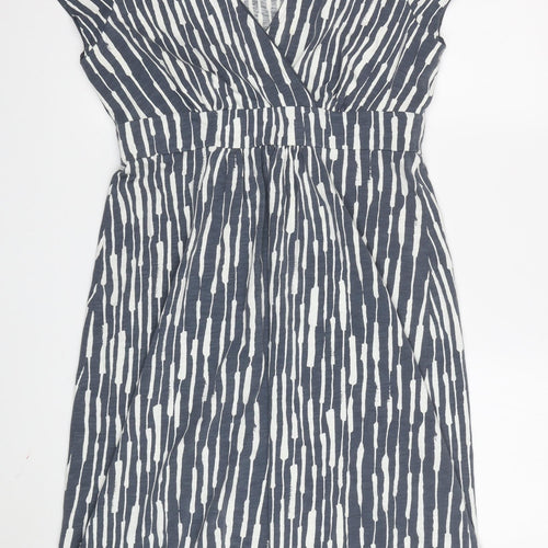 Boden Women's Multicoloured Striped A-Line Dress
