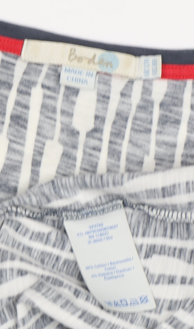 Boden Women's Multicoloured Striped A-Line Dress