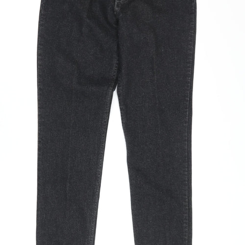 Wrangler Women's Black Straight-Leg Jeans Size 16