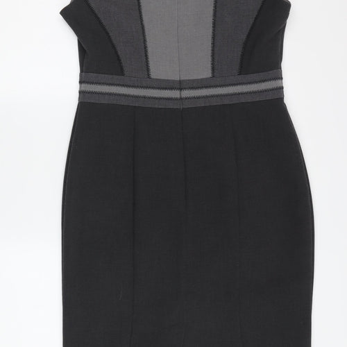 Marks and Spencer Women's Sheath Dress Grey Size 12